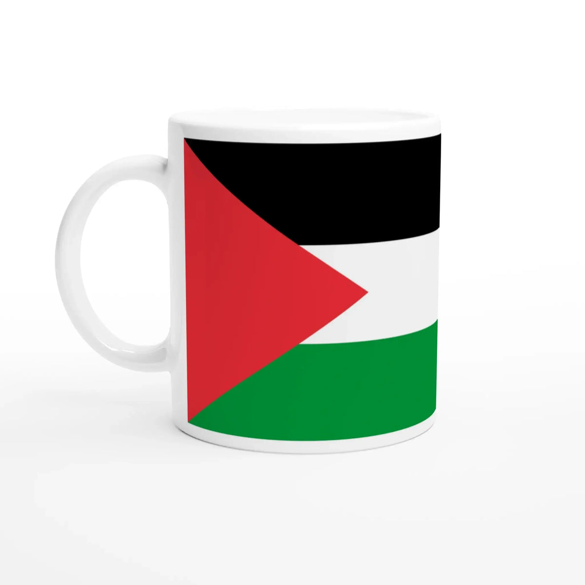 Taza con Bandera de Palestina – Cerámica